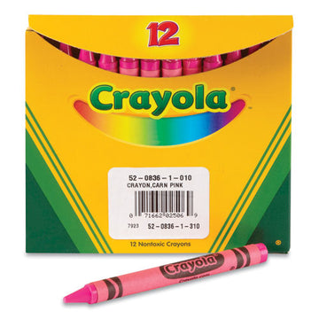 Crayola® Bulk Crayons, Carnation Pink, 12-box freeshipping - TVN Wholesale